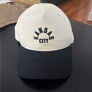 Kansas City Sandlot Cap- Black and Cream